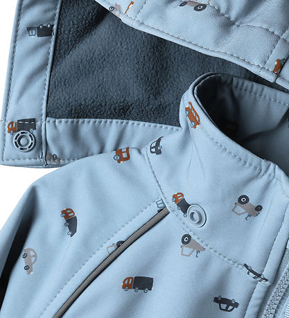 Name It Softshelldragt m. Fleece - Noos - NmmAlfa08 - Infinity/C