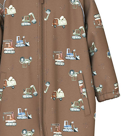 Name It Softshelldragt m. Fleece - Noos - NmmAlfa08 - Mountain T