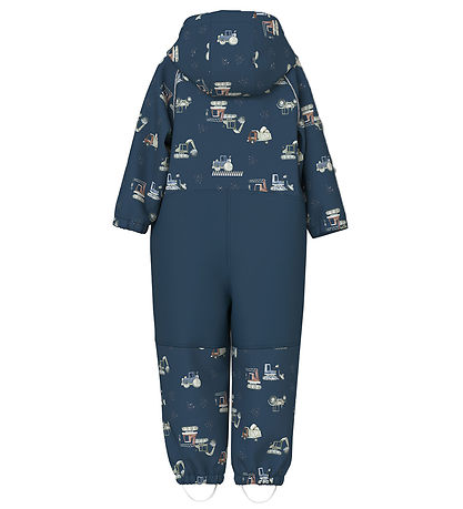 Name It Softshelldragt m. Fleece - Noos - NmmAlfa08 - Sargasso S