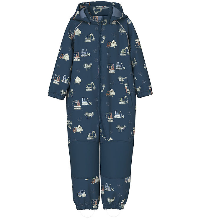 Name It Softshelldragt m. Fleece - Noos - NmmAlfa08 - Sargasso S