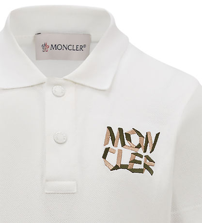 Moncler Polo - Hvid Moncler Polo - Hvid