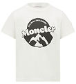 Moncler T-shirt - Hvid m. Print Moncler T-shirt - Hvid m. Print