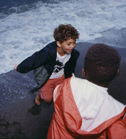 Moncler T-shirt - Hvid m. Print