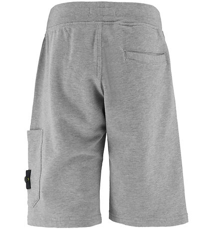 Stone Island Sweatshorts - Gråmeleret Stone Island Sweatshorts - Gråmeleret