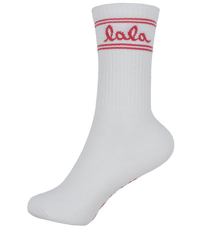 Lala Berlin - Samm - Hvid m. Pink Lala Berlin - Samm - Hvid m. Pink