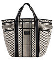 Lala Berlin Shopper - East West - Heritage Stripe Black Lala Berlin Shopper - East West - Heritage Stripe Black