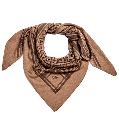 Lala Berlin Tørklæde - Triangle Trinity Classic M - Beige