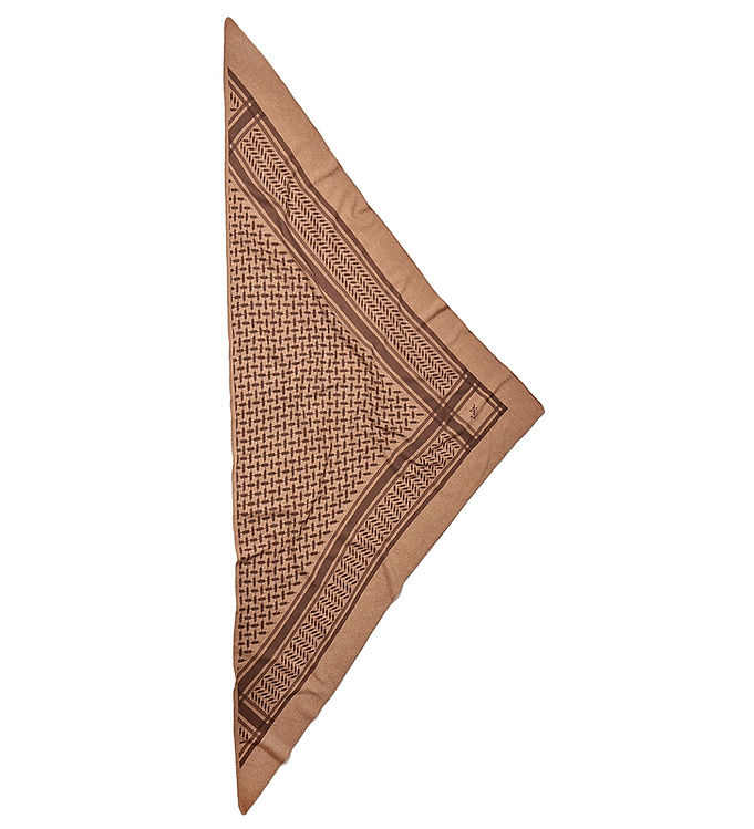 Lala Berlin Tørklæde - Triangle Trinity Classic M - Beige