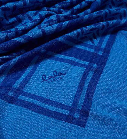 Lala Berlin Tørklæde - Triangle Trinity Classic M - Blå