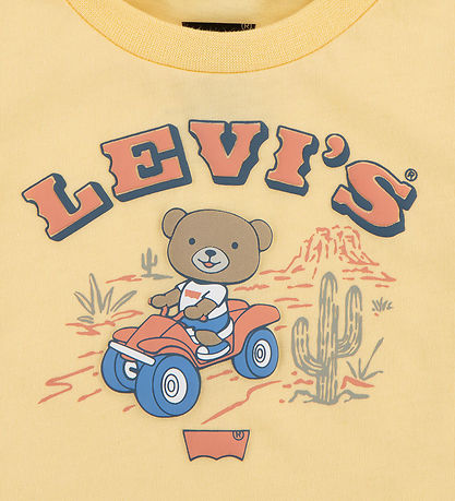 Levis Sæt - T-shirt/Shorts - Golden Haze