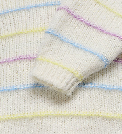 Kids Only Bluse - Strik - KogNordic - Birch/OPEN AIR - AFRICAN V