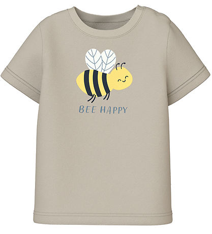 Name It T-shirt - NbmVacaion - 3 Pack - Cream De Mente/Peyote/Ce