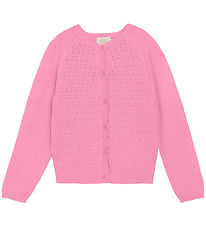 Creamie Cardigan - Strik - Pointelle - Rosebloom Creamie Cardigan - Strik - Pointelle - Rosebloom