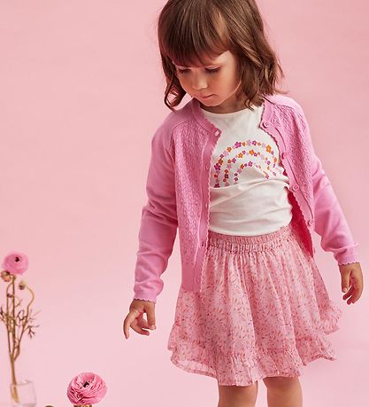Creamie Nederdel - Lurex Stripe - Ballerina