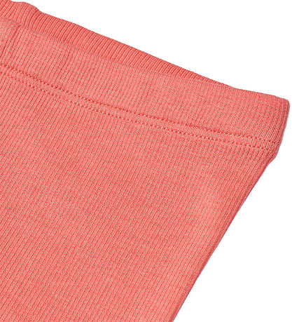 Wheat Leggings - Rib - Maddy - Light Coral