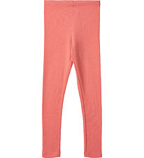 Wheat Leggings - Rib - Maddy - Light Coral Wheat Leggings - Rib - Maddy - Light Coral