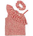 The New Top - TnNally - Poppy Red Check The New Top - TnNally - Poppy Red Check