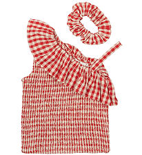 The New Top - TnNally - Poppy Red Check The New Top - TnNally - Poppy Red Check