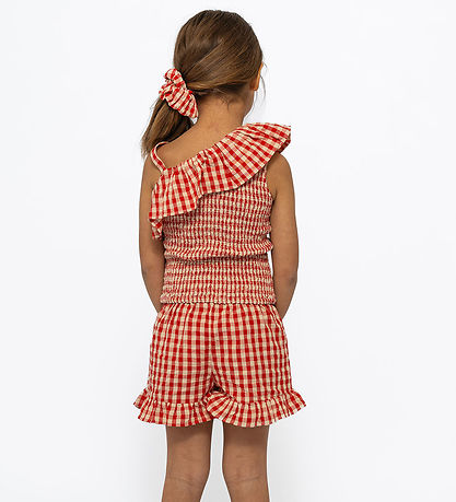 The New Top - TnNally - Poppy Red Check
