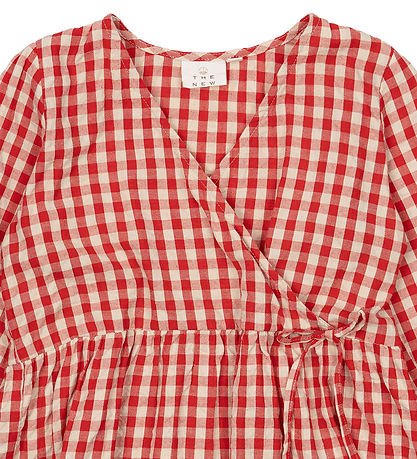 The New Kjole - TnNally - Poppy Red Check The New Kjole - TnNally - Poppy Red Check