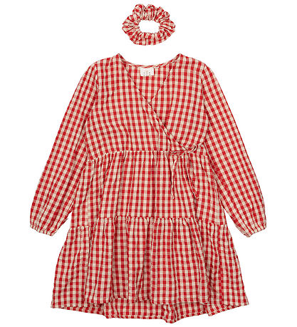 The New Kjole - TnNally - Poppy Red Check The New Kjole - TnNally - Poppy Red Check