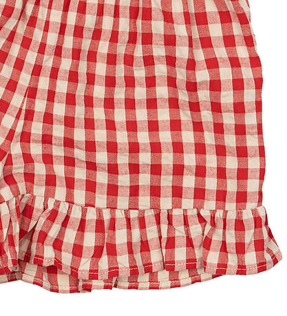 The New Shorts - TnNally - Poppy Red Check The New Shorts - TnNally - Poppy Red Check
