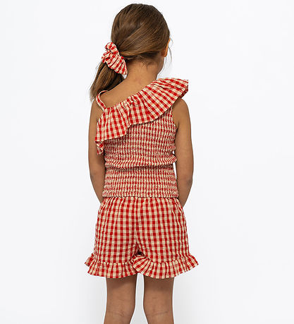 The New Shorts - TnNally - Poppy Red Check The New Shorts - TnNally - Poppy Red Check