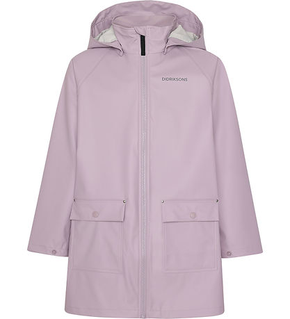 Didriksons Regnjakke - PU - Giga - Dusty Lilac