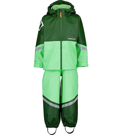 Didriksons Regntøj m. Seler - Waterman - Light Algae Green Didriksons Regntøj m. Seler - Waterman - Light Algae Green