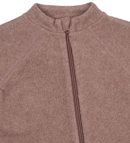 Mikk-Line Fleecedragt - Burlwood Melange