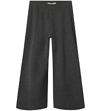 Name It Bukser - NkfSonia - Wide - Mørk Grå Meleret Name It Bukser - NkfSonia - Wide - Mørk Grå Meleret