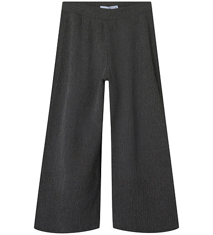 Name It Bukser - NkfSonia - Wide - Mørk Grå Meleret