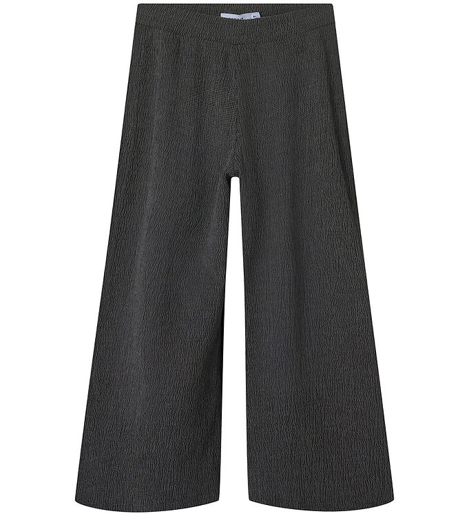 Name It Bukser - NkfSonia - Wide - Mørk Grå Meleret