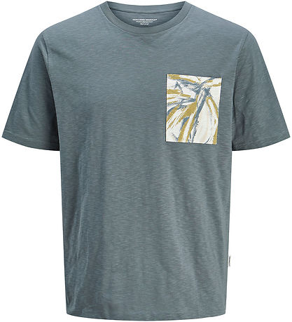 Jack & Jones T-shirt - JorSplit - Stormy Weather Jack & Jones T-shirt - JorSplit - Stormy Weather