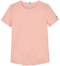 Tommy Hilfiger T-shirt - Mini Corp - Coral Ice Tommy Hilfiger T-shirt - Mini Corp - Coral Ice