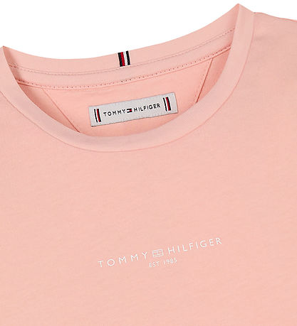 Tommy Hilfiger T-shirt - Mini Corp - Coral Ice Tommy Hilfiger T-shirt - Mini Corp - Coral Ice