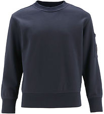 C.P. Company Sweatshirt - Total Eclipse Blue C.P. Company Sweatshirt - Total Eclipse Blue
