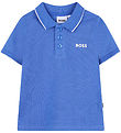 BOSS Polo - Piqué - Blå BOSS Polo - Piqué - Blå