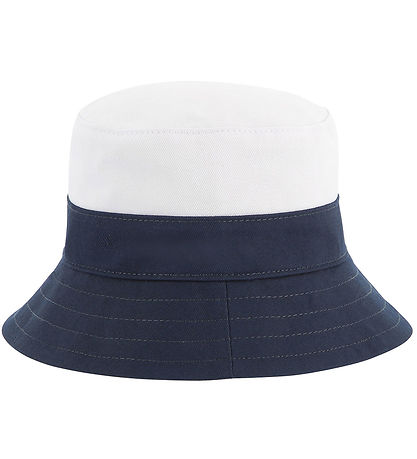 BOSS Bøllehat - Vendbar - Persian Blue/Hvid/Navy
