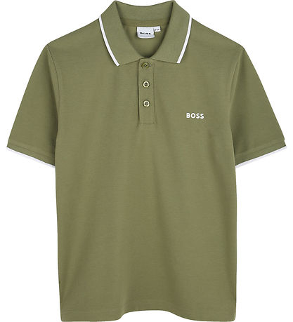 BOSS Polo - Pique - Dark Green