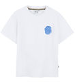 BOSS T-shirt - Hvid m. Print BOSS T-shirt - Hvid m. Print
