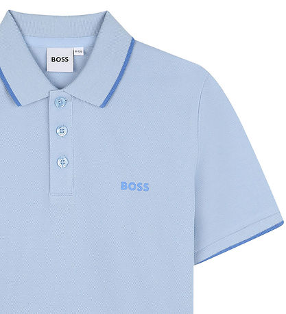 BOSS Polo - Pique - Persian Blue