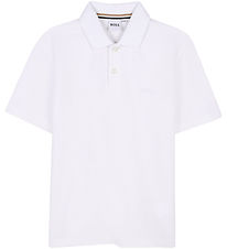 BOSS Polo - Piqué - Hvid BOSS Polo - Piqué - Hvid