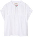 Zadig & Voltaire Skjorte k/æ - Gisele - Hvid Zadig & Voltaire Skjorte k/æ - Gisele - Hvid