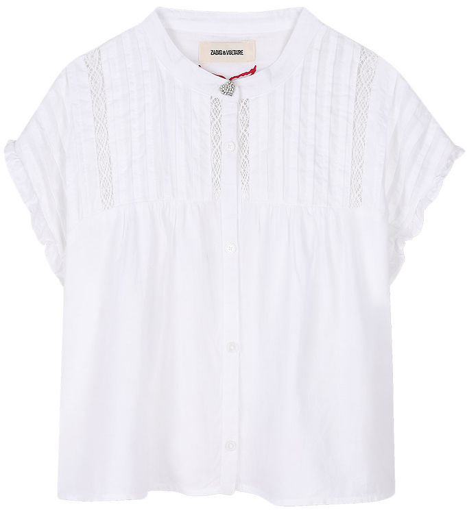 Zadig & Voltaire Skjorte k/æ - Gisele - Hvid