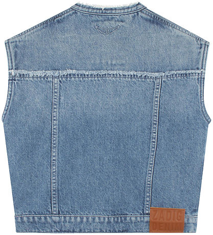 Zadig & Voltaire Denimvest - Kaely - Double Stone
