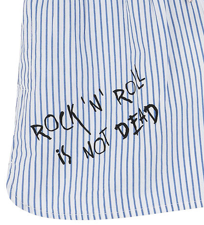 Zadig & Voltaire Shorts - Nicky - Electric Blue/Hvidstriber