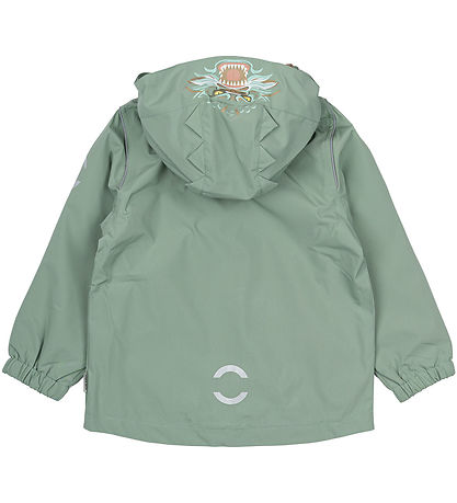 Mikk-Line Lightweight Jacket - Green Bay w. Dragon