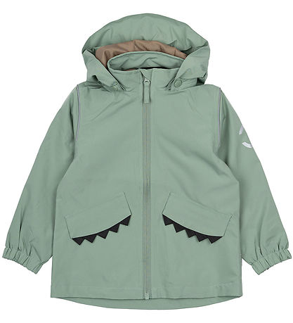 Mikk-Line Lightweight Jacket - Green Bay w. Dragon