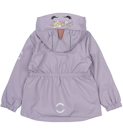 Mikk-Line Sommerjakke - Lavender Aura m. Enhjørning